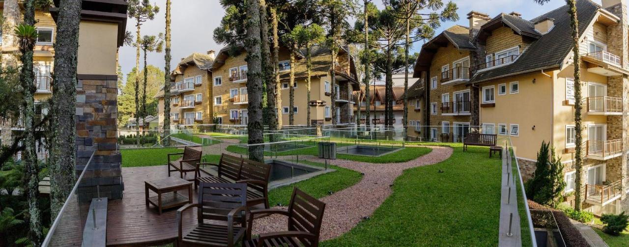304/2 Apto Com Piscina Aquecida Gramado Dış mekan fotoğraf