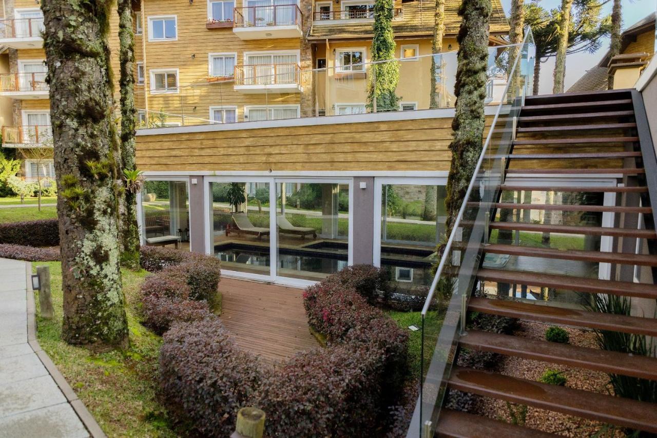 304/2 Apto Com Piscina Aquecida Gramado Dış mekan fotoğraf